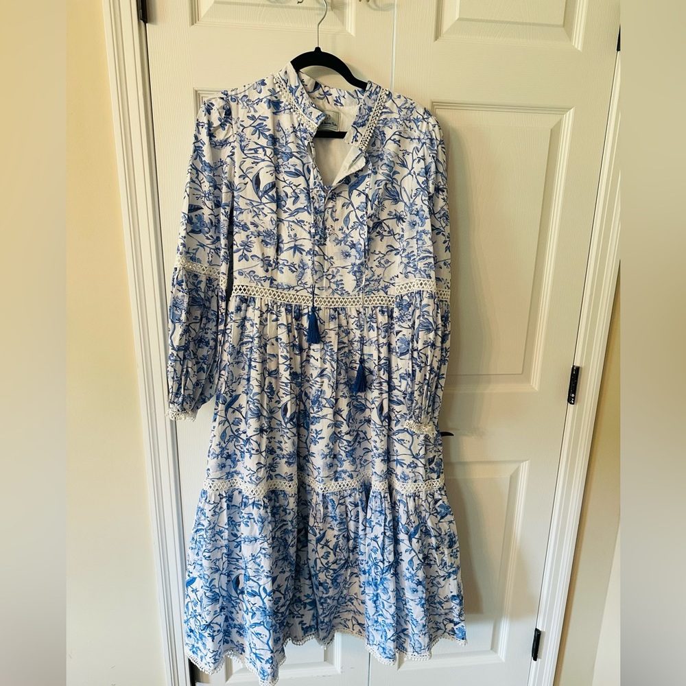 Petite Maison Kids Jaylin Linen Mom Dress